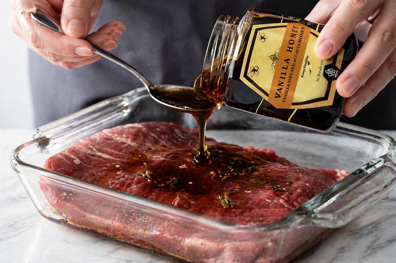 vanilla honey steak